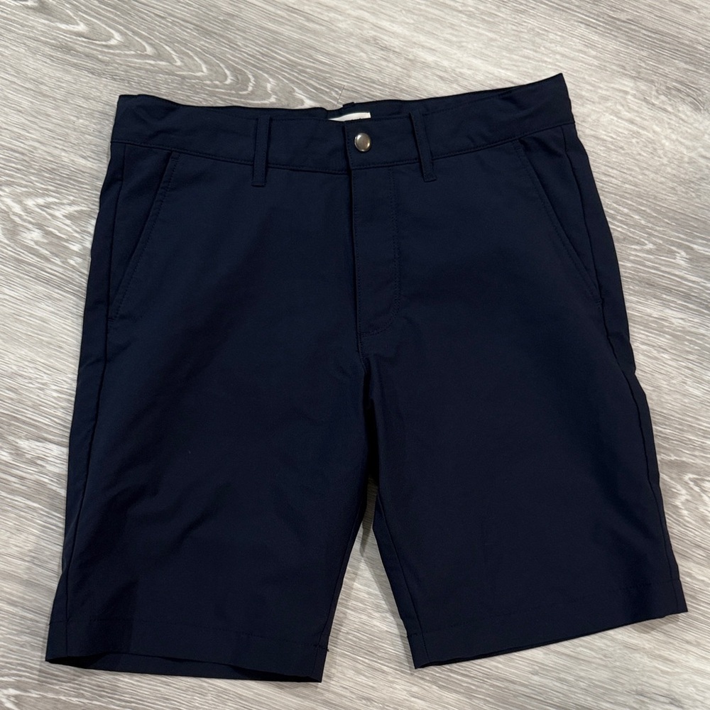 Crewcuts Dark Blue Men's Flat Front Shorts